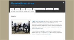 Desktop Screenshot of michiganhistoryvideos.com